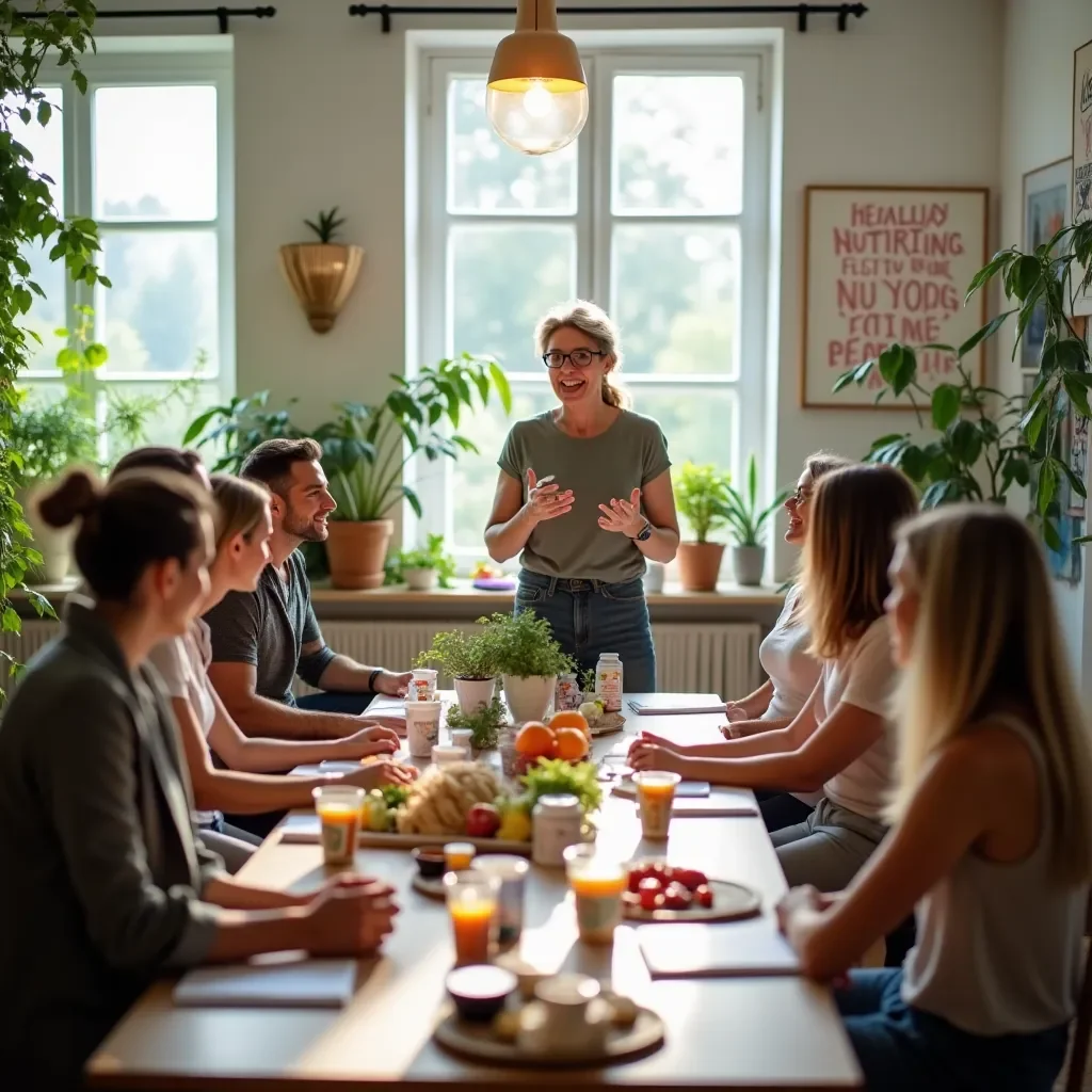 Modern office workspace